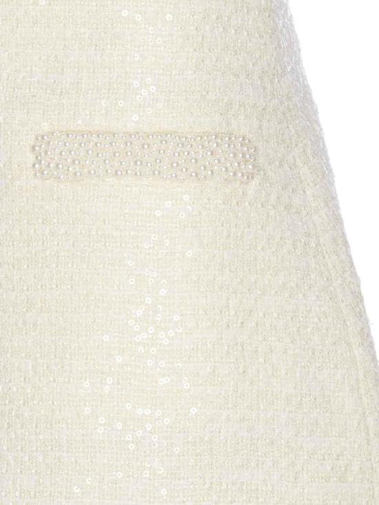 25SS 셀프 포트레이트 숏 원피스 164SKCREAM White - SELF PORTRAIT