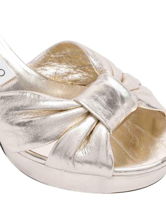 26SS 지미추 샌들 HELOISE80BYKLIGHTGOLD Gold - JIMMY CHOO