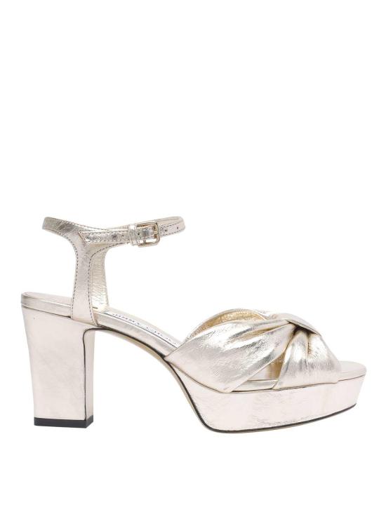 26SS 지미추 샌들 HELOISE80BYKLIGHTGOLD Gold