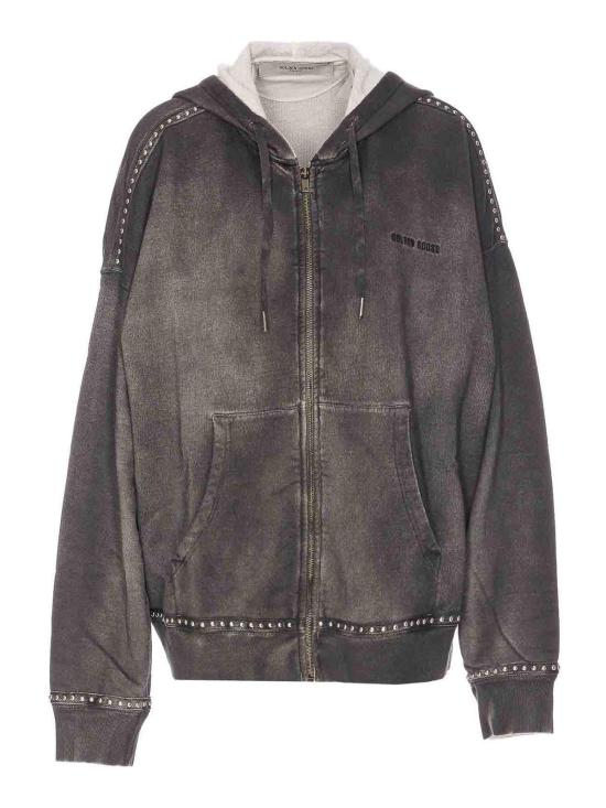  골든구스 가디건 GUP01892P00186260584 Grey