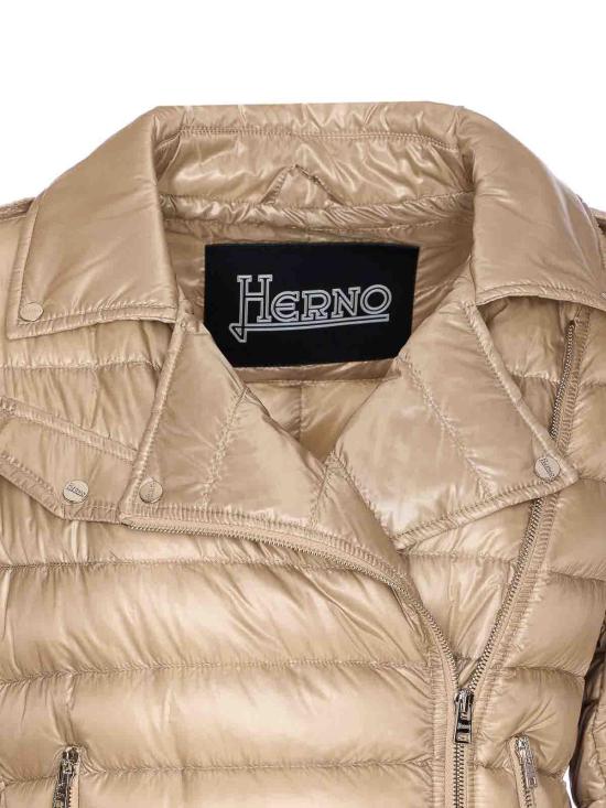  에르노 봄버 자켓 PI001667D12017Z1985 Beige - HERNO