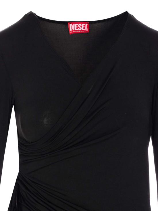  디젤 긴팔 티셔츠 A189200BLBC9XX Black - DIESEL