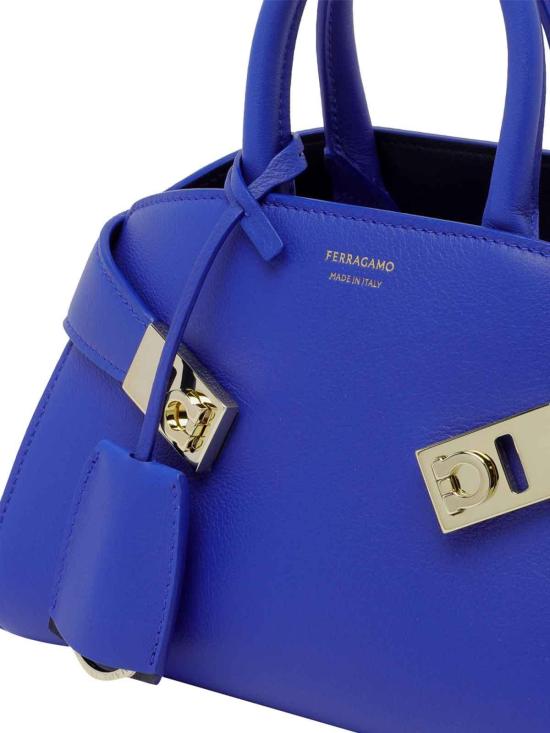  살바토레 페라가모 토트백 784119215975BLUE Blue - SALVATORE FERRAGAMO