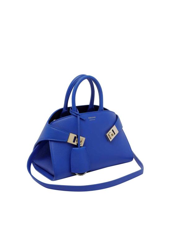  살바토레 페라가모 토트백 784119215975BLUE Blue - SALVATORE FERRAGAMO