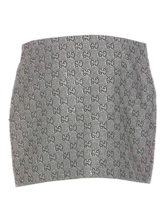  구찌 숏 원피스 808246ZARWY1018 Grey - GUCCI