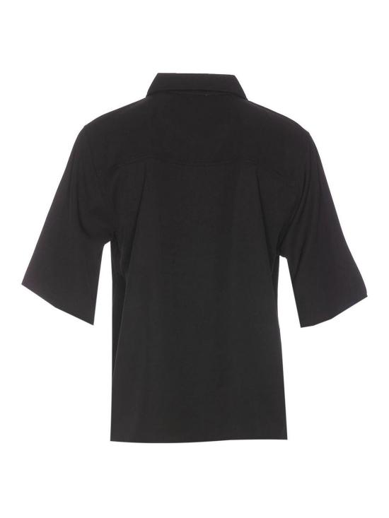  가니 셔츠 W0180099 Black - GANNI