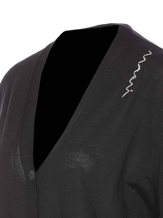  마르니 가디건 CDMD0361A0UFZ62600N99 Black - MARNI