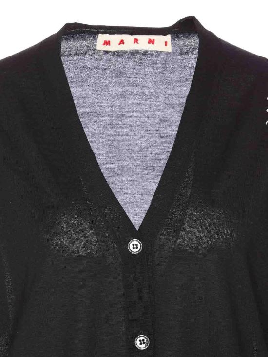  마르니 가디건 CDMD0361A0UFZ62600N99 Black - MARNI