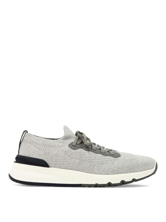 25SS 브루넬로 쿠치넬리 스니커즈 MZUPMB0252CB308 Silver