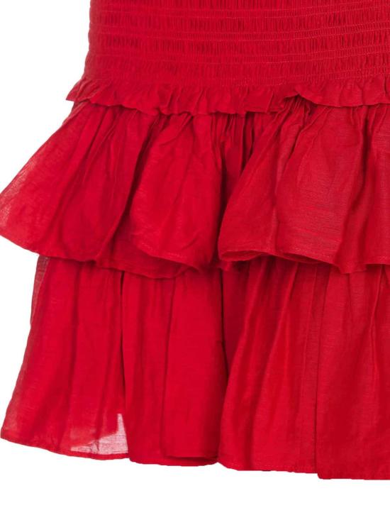  이자벨마랑에뚜왈 숏 원피스 JU0022FCB3J04E70RD Red - ISABEL MARANT ETOILE