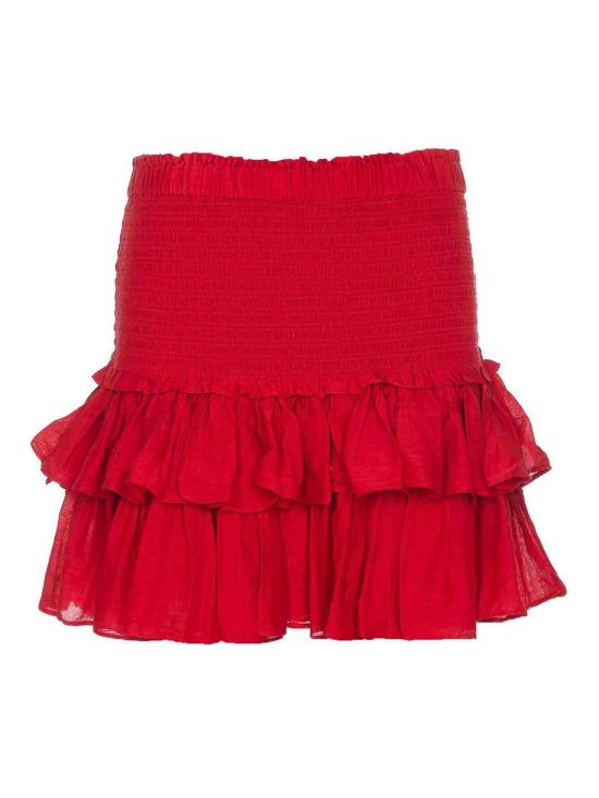  이자벨마랑에뚜왈 숏 원피스 JU0022FCB3J04E70RD Red