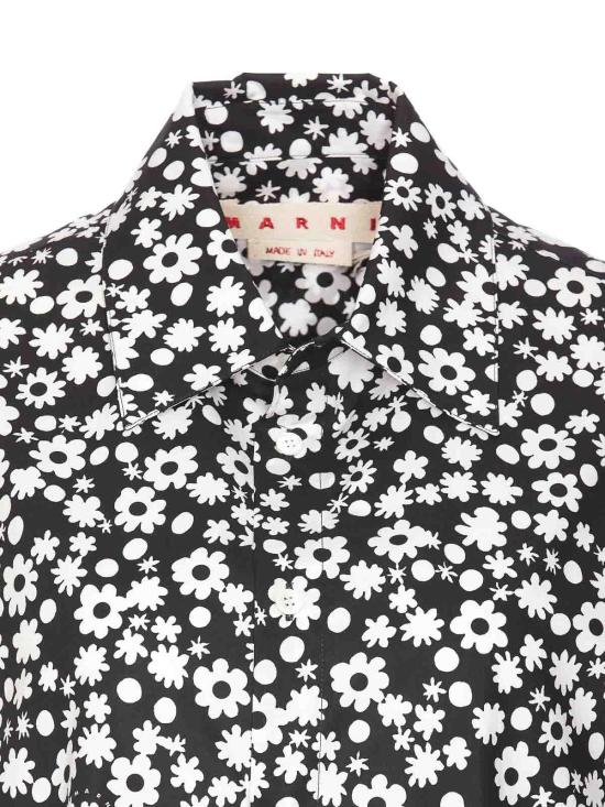  마르니 블라우스 CAMA0565S1UTC463PFN99 Black - MARNI