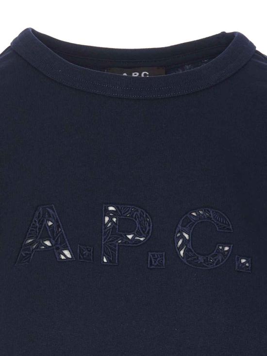  아페쎄 스웨터 COHBQF26495IAK Blue - A.P.C.