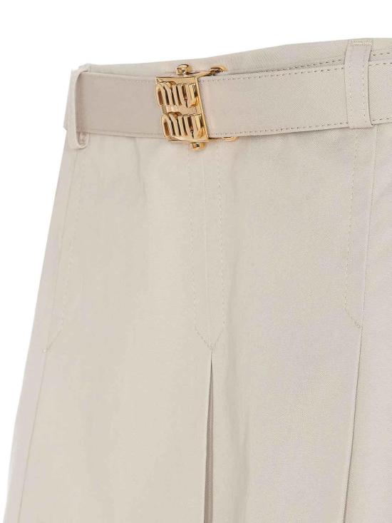  미우미우 숏 원피스 MG2258144DF0A08 Grey - MIU MIU