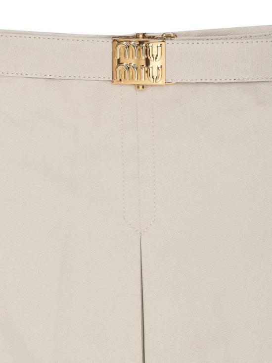  미우미우 숏 원피스 MG2258144DF0A08 Grey - MIU MIU