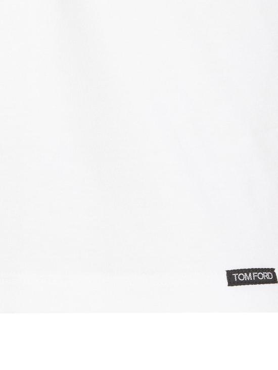 26SS 톰포드 반팔 티셔츠 T4M091410100 White - TOMFORD