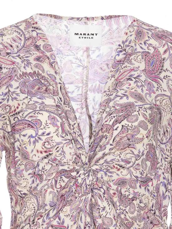  이자벨마랑에뚜왈 스커트 RO0726FAC1J02EECPE Purple - ISABEL MARANT ETOILE