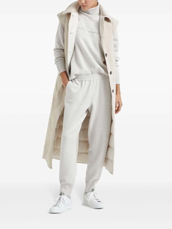  브루넬로 쿠치넬리 팬츠 M16709499C9610 White - BRUNELLO CUCINELLI