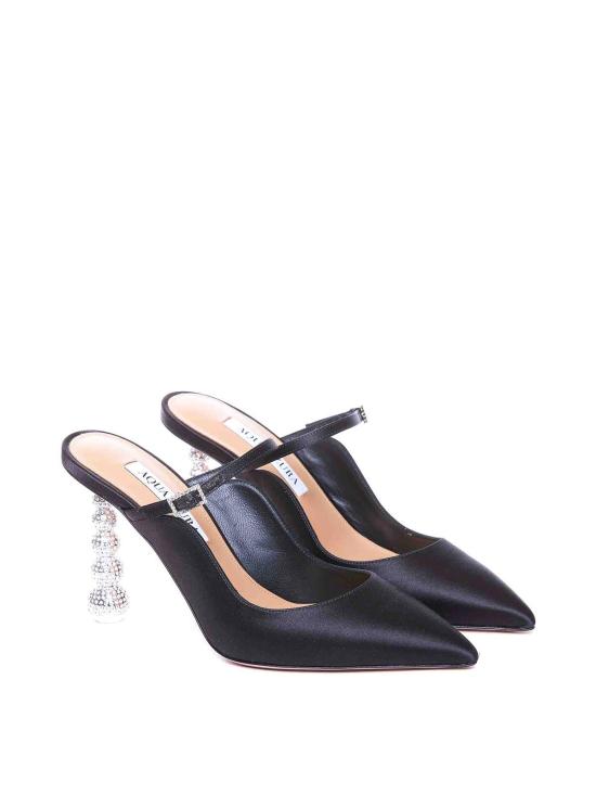  아쿠아주라 슈즈 SBYHIGM0SAT000 Black - AQUAZZURA