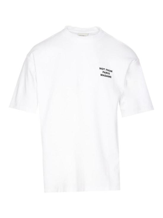 26SS 드롤드무슈 반팔 티셔츠 TS203CO002OPW White