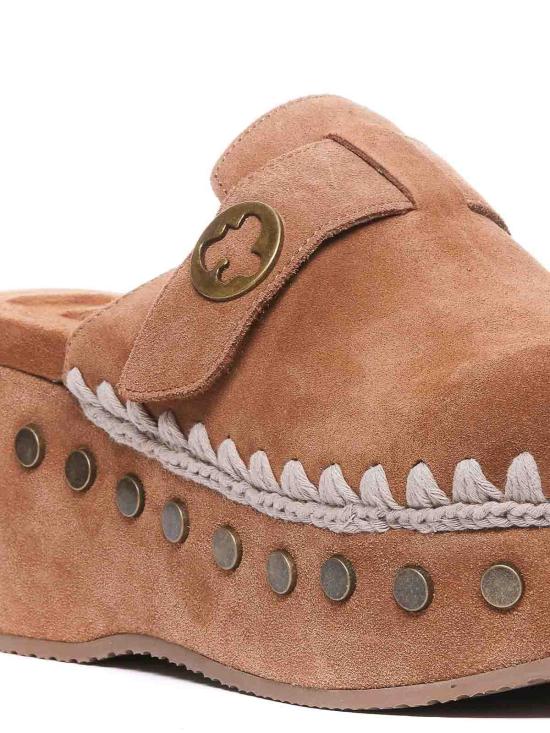 26SS 모우 뮬/슬리퍼 611001ACOG Brown - MOU