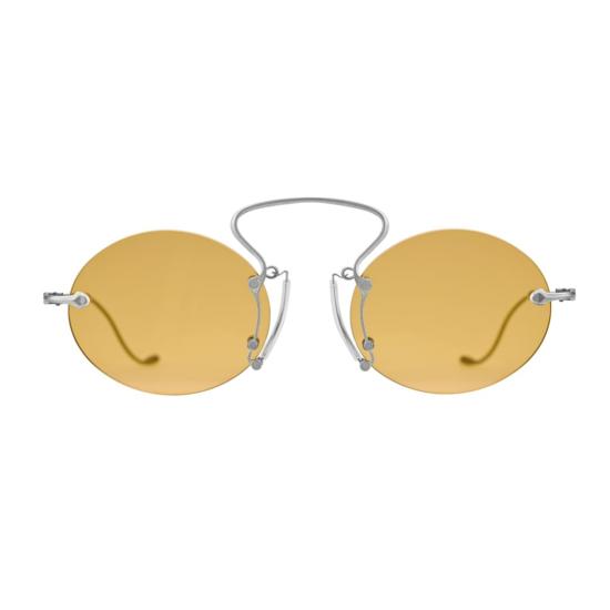 24FW Rigards 선글라스 RG00UW6 X UMA WANG VINTAGE SILVER