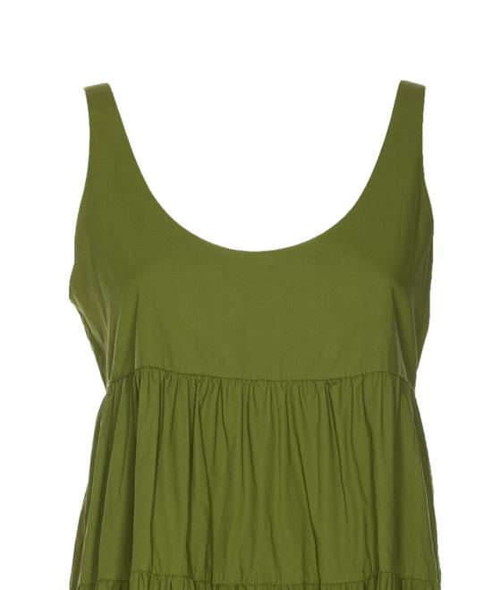 25SS 마이클 코어스 미디 원피스 MS582WLF4C340 GREEN - MICHAEL KORS