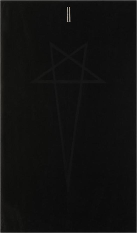 25SS 릭 오웬스 머플러/스카프 RH0000001SPO 09 Black - RICK OWENS