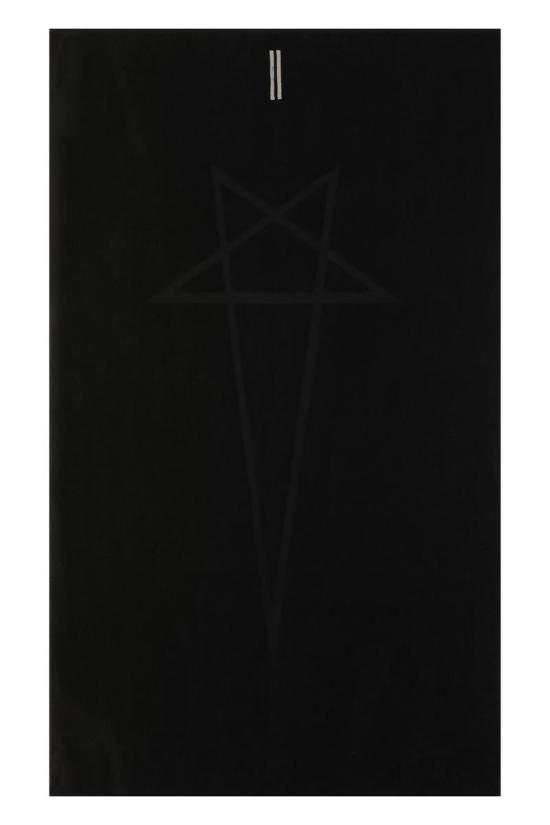 25SS 릭 오웬스 머플러/스카프 RH0000001SPO 09 Black - RICK OWENS