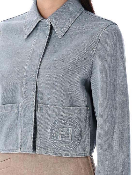 25SS 펜디 자켓 25PFLF811ASMB F1RX3 BLUE - FENDI