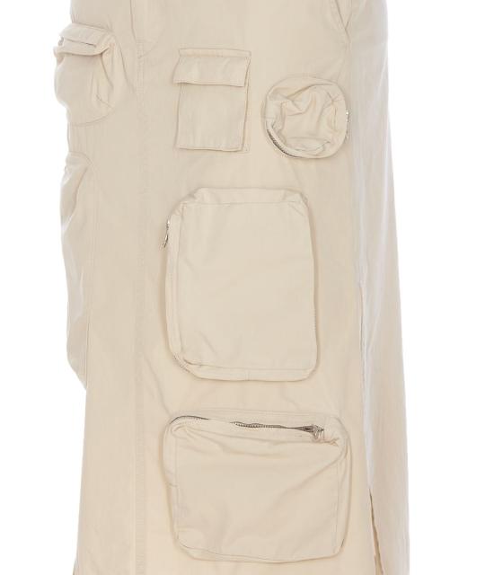 24FW MM6 메종마르지엘라 숏 스커트 S52ME0017M35148103 Beige - MM6 MAISON MARGIELA