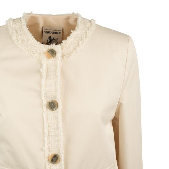 25SS 세미쿠튀르 자켓 S5YY5SO15A2 WHITE - SEMI-COUTURE