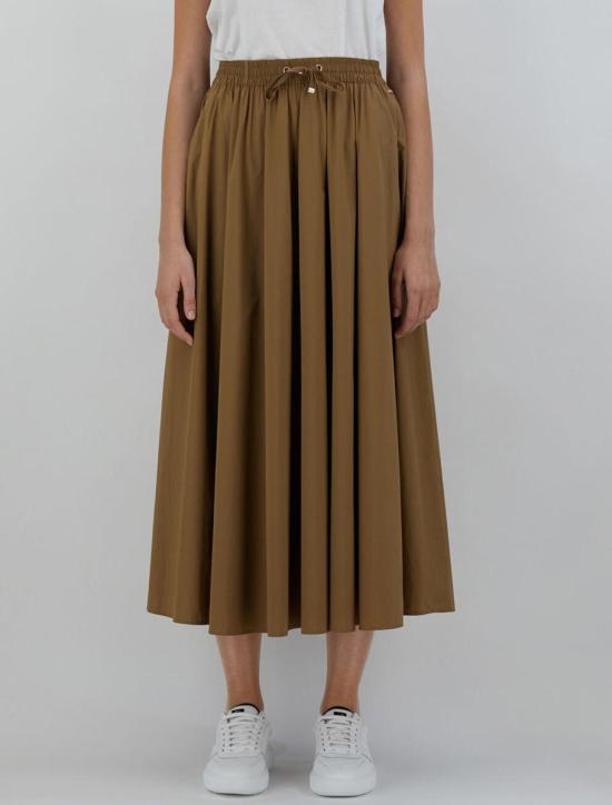 25SS 에르노 숏 스커트 GN000007D12431S8160 Brown - HERNO