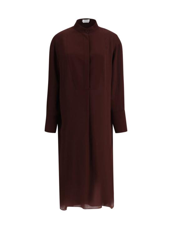 25SS 알렉산더 맥퀸 미디 원피스 813726QBAAF 5006 Red