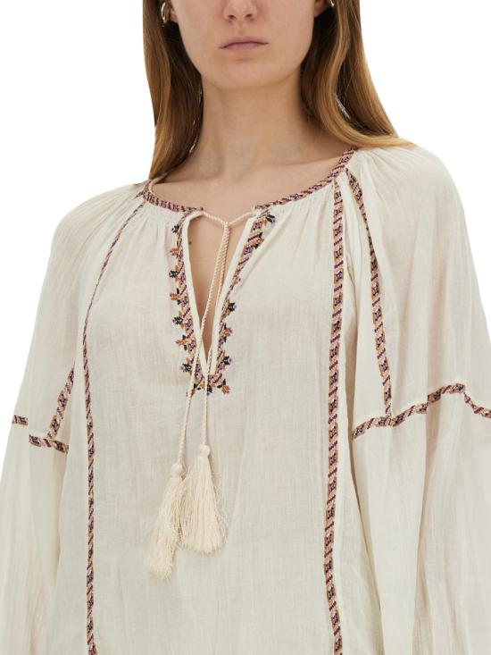 25SS 이자벨마랑에뚜왈 반팔 티셔츠 HT0557FA C1J11EECOE WHITE - ISABEL MARANT ETOILE