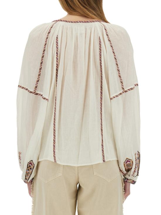 25SS 이자벨마랑에뚜왈 반팔 티셔츠 HT0557FA C1J11EECOE WHITE - ISABEL MARANT ETOILE