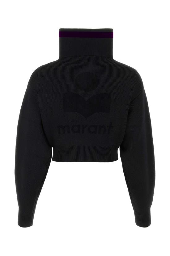  이자벨마랑에뚜왈 터틀넥 CA0031FAA3L62E 01BK Black - ISABEL MARANT ETOILE