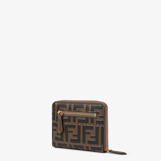  펜디 반지갑 8M0508ADYMF13VK BROWN DOM - FENDI