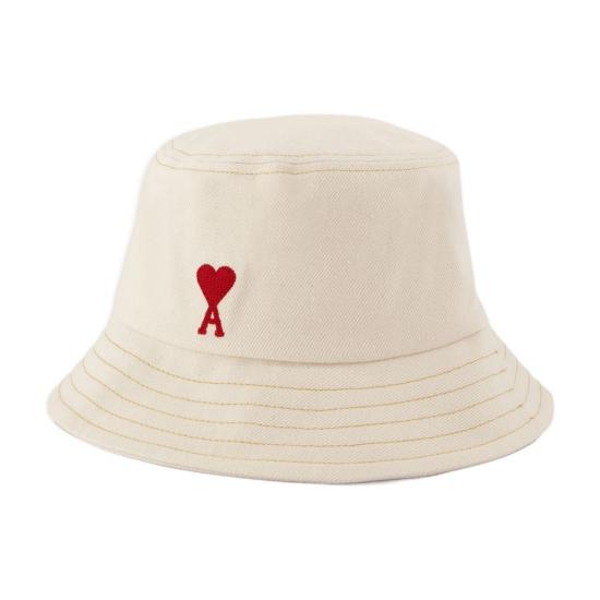 25SS 아미 모자 UHA246DE0039136 WHITE CREAM DOM