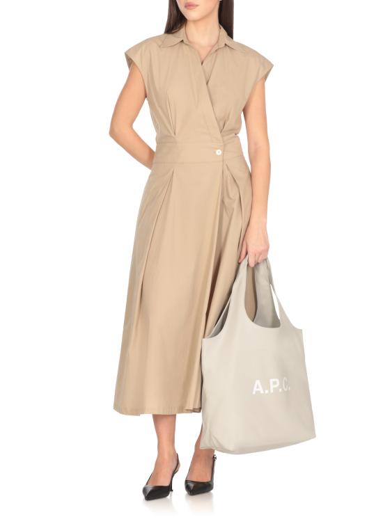 25SS 아페쎄 토트백 PUAATM61565AAE MASTIC DOM - A.P.C.