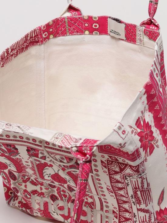 25SS 이자벨마랑 토트백 PM0002FAC1X11M70RD RED DOM - ISABEL MARANT