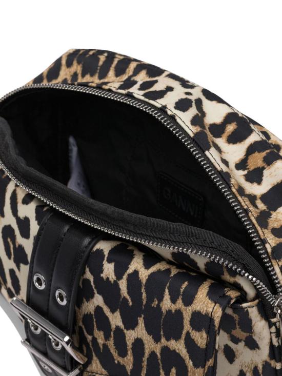  가니 크로스백 A6535943 LEOPARD DOM - GANNI