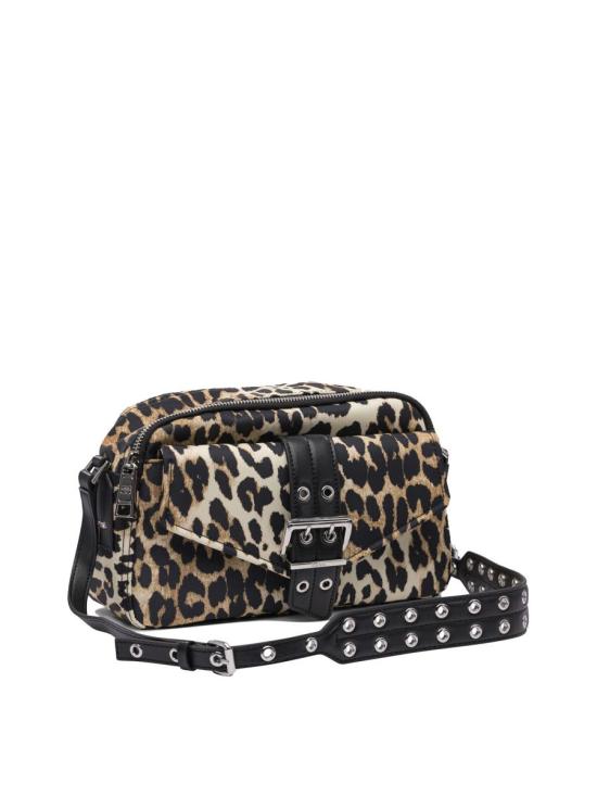  가니 크로스백 A6535943 LEOPARD DOM - GANNI