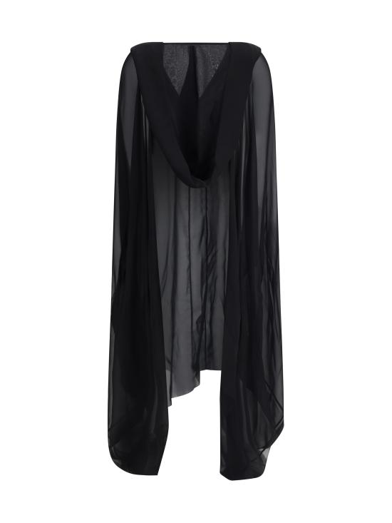 25SS 릭 오웬스 원피스 RO01E7787S09 BLACK - RICK OWENS