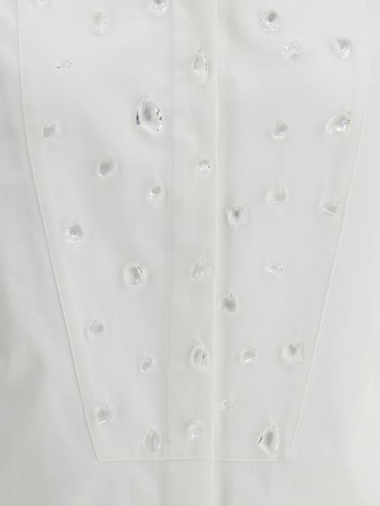 25SS 알렉산더 맥퀸 셔츠 818814QFAA9 9015 WHITE - ALEXANDER MCQUEEN