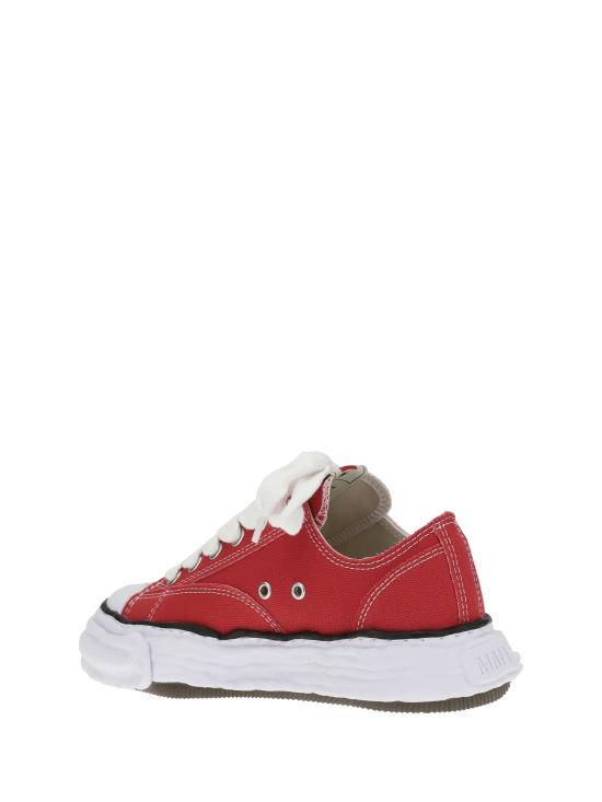26SS 메종 미하라 야스히로 피터슨23 OG 솔 캔버스 로우탑 A11FW702 RED - MAISON MIHARA YASUHIRO