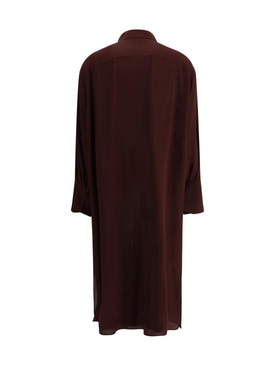 25SS 알렉산더 맥퀸 원피스 813726QBAAF 5006 BORDEAUX - ALEXANDER MCQUEEN