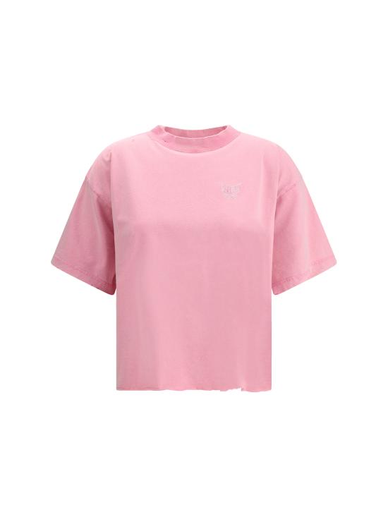 25SS 발렌시아가 반팔 티셔츠 783399TSVD5 2014 PINK