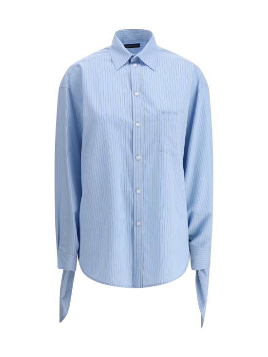 25SS 발렌시아가 블라우스 830990TSO25 3965 LIGHT BLUE