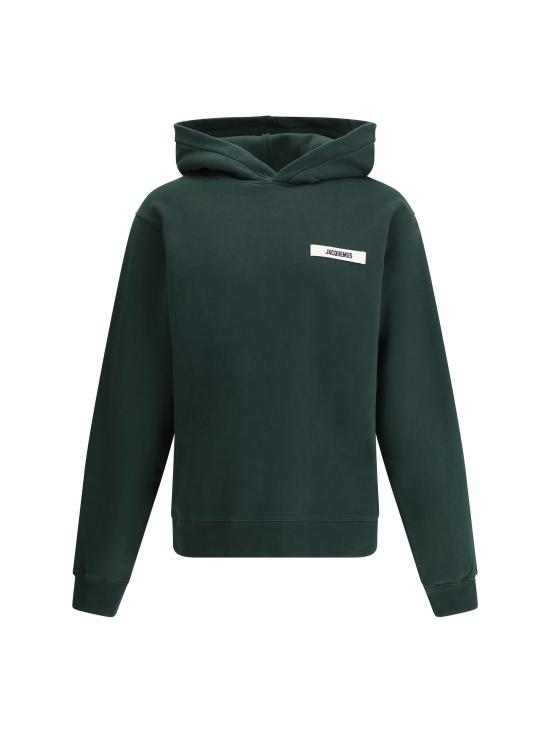 25SS 자크뮈스 후드 티셔츠 245JS2472036 591 GREEN